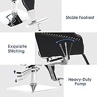 BarberPub Classic Recliner Barber Chair — image 7