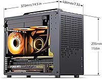 JONSBO Z20 Micro-ATX Mini Tower PC Case — image 5