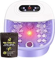 FutureCare Foot Spa Bath Massager with Heat & Bubbles — image 1