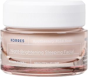 KORRES Wild Rose Skin Brightening Night Cream 40mL Review