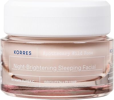 KORRES Wild Rose Skin Brightening Night Cream 40mL