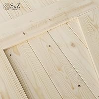S&Z TOPHAND 48x80in Unfinished Barn Door — image 5