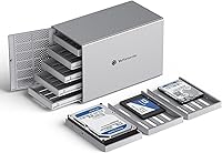 Yottamaster 5 Bay External Hard Drive Enclosure 80TB — image 1