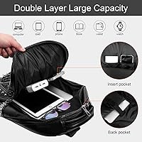 XUANNIAO 3D Skull PU Leather Backpack — image 5