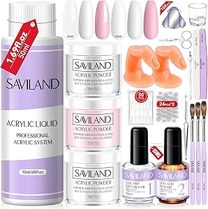 SAVILAND Acrylic Nail Kit for Beginners