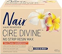 Nair Cire Divine Microwaveable Body Hair Removal Wax Kit, Tahitian Gardenia, 400g — image 1
