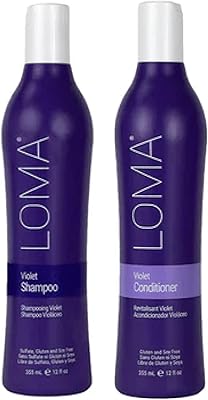 Loma Hair Care Violet Duo Shampoo and Conditioner