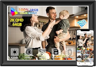 REUMAR 2K 64GB 11-inch Digital Photo Frame