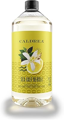 Caldrea Sea Salt Neroli Hand Soap Refill, 32 oz