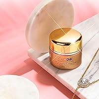 GLO24K Hydrating and Lifting Mask with 24k Gold, Aloe Vera, Peptides, and Vitamins — image 3