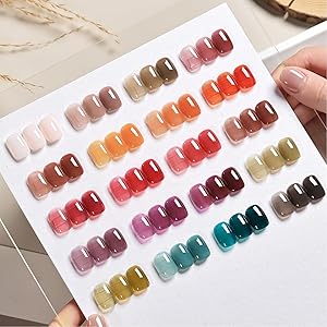 GAOY 23 Pcs Gel Nail Polish Kit, Fall Colors Review