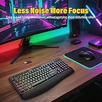 E-YOOSO K787 Bluetooth Backlit Gaming Keyboard — image 8