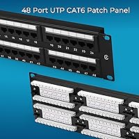 Rapink 48-Port Cat6 Patch Panel — image 6