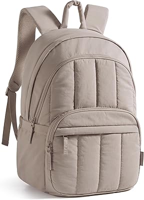 BAGSMART Womens Quilted Laptop Backpack