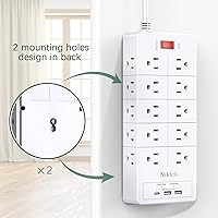 Nikleb 23-in-1 Power Strip Surge Protector — image 5