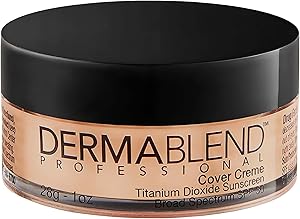 Dermablend Cover Crème Full Coverage Foundation, 1oz, Shade 15C Cool Beige Review