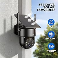 LITYMOL 2K 360° Solar Security Camera — image 3