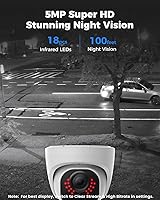 Reolink RLC-520A 5MP PoE Dome Security Camera — image 3