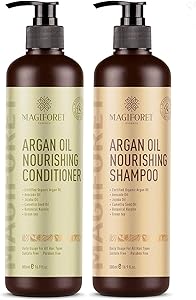 MagiForet Argan Oil Shampoo & Conditioner Set 2 x 16.9oz