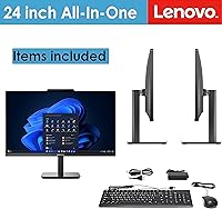 Lenovo 24″ FHD All-in-One Desktop Computer, Intel N100, 16GB RAM, 512GB SSD — image 5