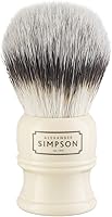 Simpson Trafalgar 1 Shaving Brush - Ivory Faux Handle, Synthetic Fibre — image 3