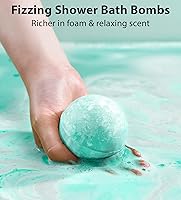 New Miuz Menthol Fizzing Bath Bomb Eucalyptus Peppermint 3pcs — image 5