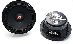HERTZ SV-1651 6.5″ 4-Ohm SPL Midrange Speaker Drivers (Pair) Review