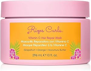 Rizos Curls Vitamin C Hair Repair Mask, 10 oz