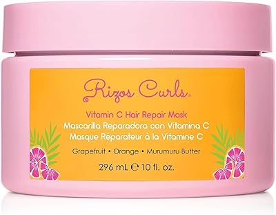 Rizos Curls Vitamin C Hair Repair Mask, 10 oz