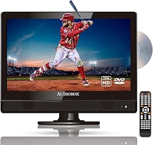 Audiobox 13.3″ HDTV with Built-In DVD Player