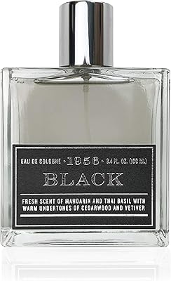Tru Fragrance Beauty 1956 Collection Men's Cologne Spray - Black, 3.4oz