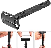 SANWA Amazing Razor Shaving Kit - Black Men's Shaving & Grooming Set — image 4