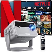 Futuzen 1080P Smart Projector with WiFi6 and Bluetooth — image 1