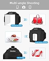 Glendan Upgrade Professional Portable Photo Studio Light Box 20″x20″ — image 5