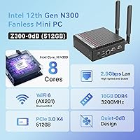 MINIX NEO Z300-0dB Fanless Windows 11 Pro Mini PC, 16GB RAM, 512GB SSD — image 6