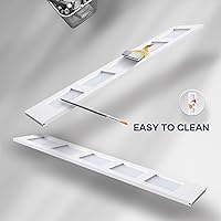 EaseLife 36 x 84 inch Double Glass Barn Door with Sliding Hardware Kit — image 5