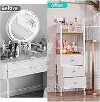 HapiRm Rolling Makeup Cart Organizer — image 4