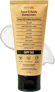 Sky and Sol Mineral Sunscreen SPF 50, 3oz Review