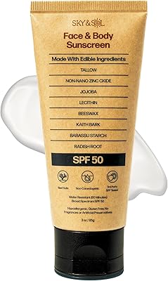 Sky and Sol Mineral Sunscreen SPF 50, 3oz
