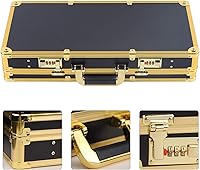DNYSYSJ Barber Carrying Case, Black with Golden Trim — image 3