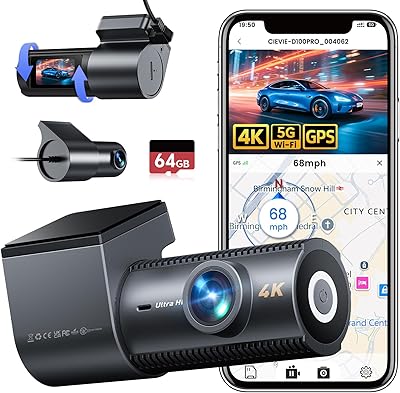 Cievie D100 4K Dash Cam