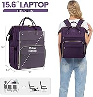 LOVEVOOK Laptop Backpack VYWB1585LK01M — image 6