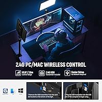 NEEWER 25W 12.9″ Streaming Key Light GL25B — image 4