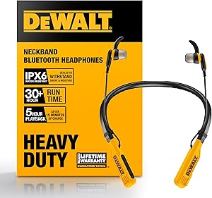 DEWALT Jobsite Pro Neckband Earphones Review