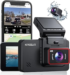 Kingslim D4 4K Dual Dash Cam Review