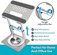 Lifelong 360 Rotating Ergonomic Laptop Stand — image 4