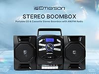 Emerson EPB-4000-SL Portable CD/Cassette Player Boombox — image 3