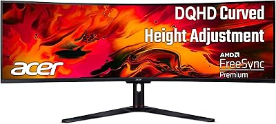 Acer EI491CUR 49-inch Curved DQHD Gaming Monitor