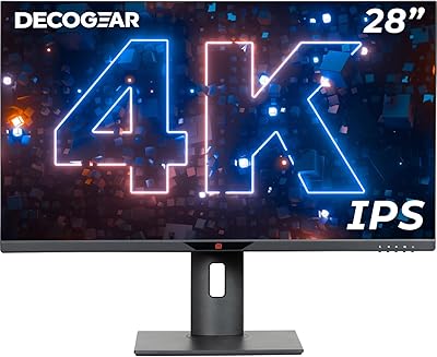 Deco Gear VM284K 28″ 4K Ultrawide IPS Monitor
