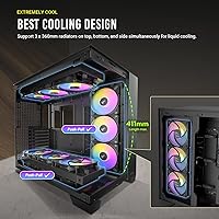 Antec C8 ARGB Full-Tower E-ATX PC Case — image 9